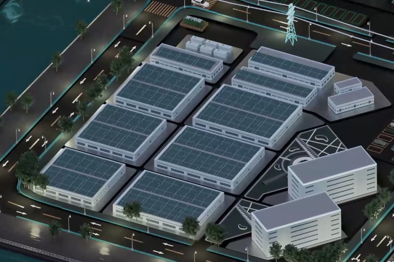 Low carbon industrial park solutions